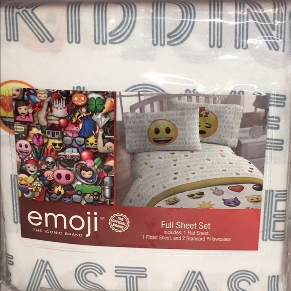 Emoji Bedding Emoji Sheets Poshmark